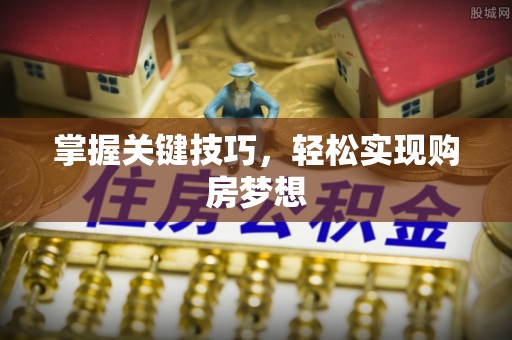 田中掌握关键技巧，轻松实现购房梦想