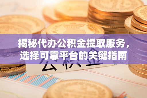 田中揭秘代办公积金提取服务，选择可靠平台的关键指南