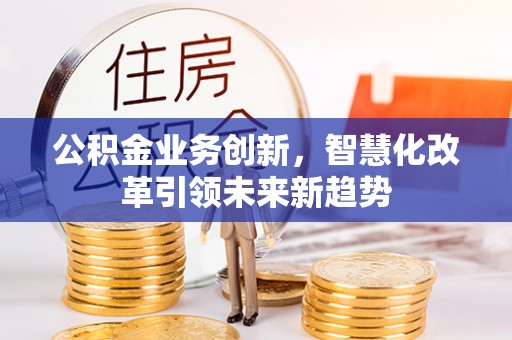 田中公积金业务创新，智慧化改革引领未来新趋势