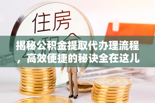 田中揭秘公积金提取代办理流程，高效便捷的秘诀全在这儿