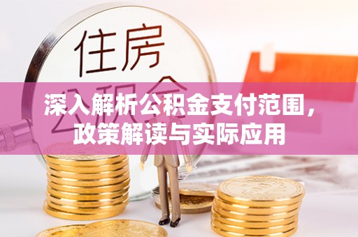 田中深入解析公积金支付范围，政策解读与实际应用