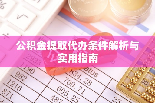 田中公积金提取代办条件解析与实用指南