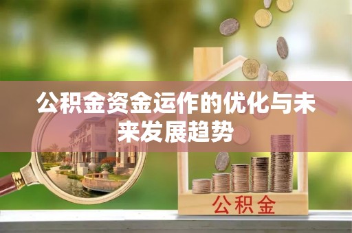 田中公积金资金运作的优化与未来发展趋势