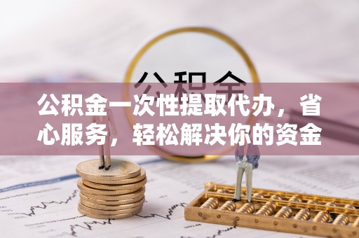 田中公积金一次性提取代办，省心服务，轻松解决你的资金需求