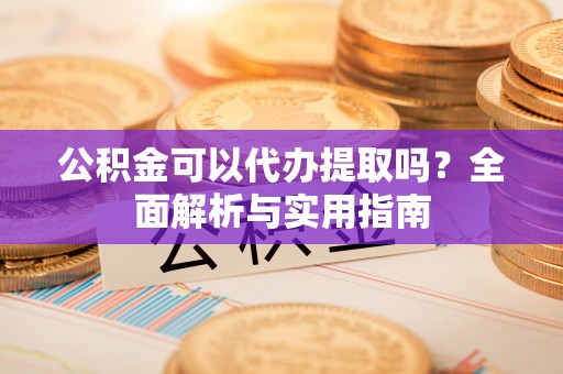 田中公积金可以代办提取吗？全面解析与实用指南