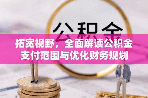 田中拓宽视野，全面解读公积金支付范围与优化财务规划