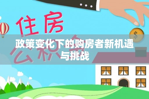 田中政策变化下的购房者新机遇与挑战